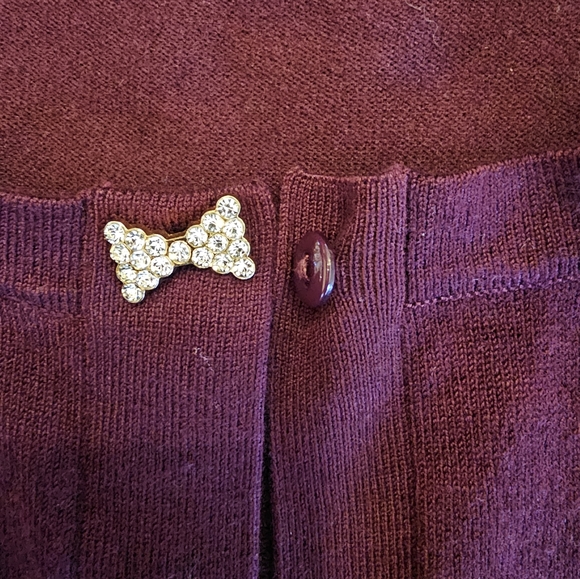 Burgundy vest - Picture 3 of 4